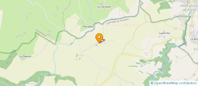 localisation de l'entreprise IMMOBILIERE DE COSTECALDE  LE TRUEL