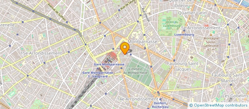 localisation de l'entreprise IMMOBILIERE DE GUETTE-LOUP à PARIS