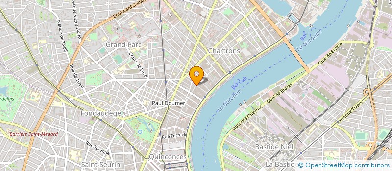 localisation de l'entreprise IMMOBILIERE DE GUYENNE GASCOGNE  BORDEAUX