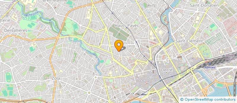 localisation de l'entreprise IMMOBILIERE DE L'ATLANTIQUE à NANTES