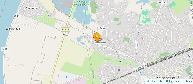 localisation de l'entreprise IMMOBILIERE DE L'AVENIR  AMBARES-ET-LAGRAVE