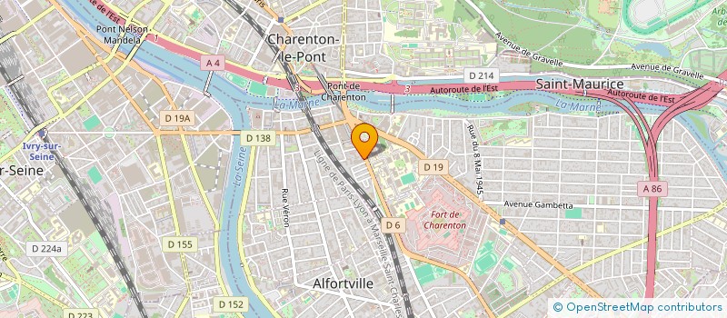 localisation de l'entreprise IMMOBILIERE DE LA MEDITERRANEE à MAISONS-ALFORT