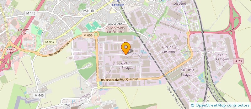 localisation de l'entreprise IMMOBILIERE DE LA MONTAGNE à LESQUIN