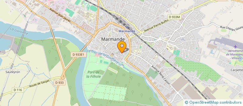 localisation de l'entreprise IMMOBILIERE DE LOLYA  MARMANDE