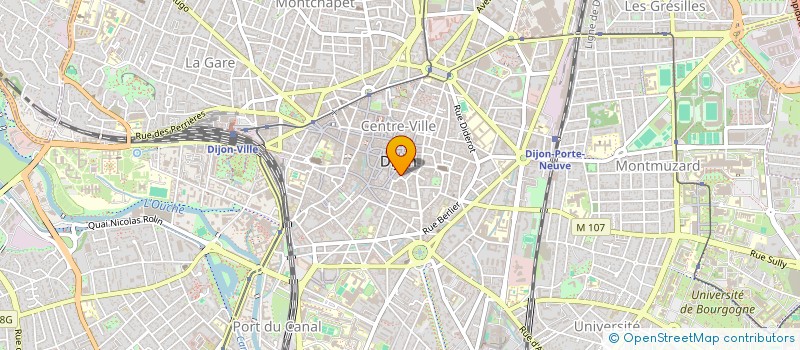 localisation de l'entreprise IMMOBILIERE DE LORRAINE à DIJON
