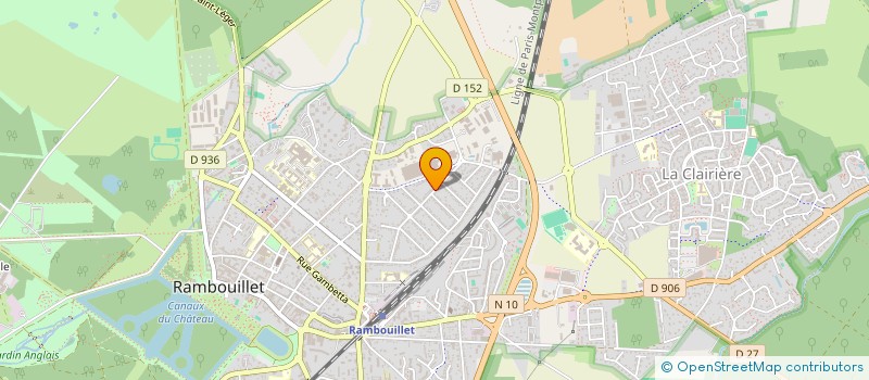 localisation de l'entreprise IMMOBILIERE DE NOS AINES  RAMBOUILLET