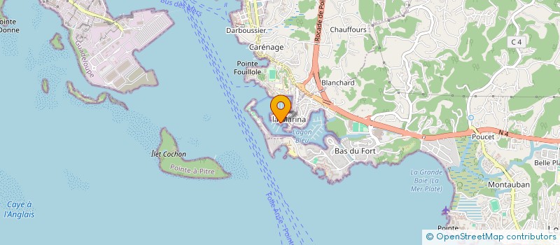 localisation de l'entreprise IMMOBILIERE DE PROMOTION ET D'AMENAGEMENTS  POINTE-A-PITRE