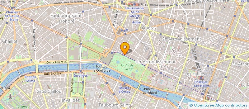 localisation de l'entreprise IMMOBILIERE DE THEZY  PARIS