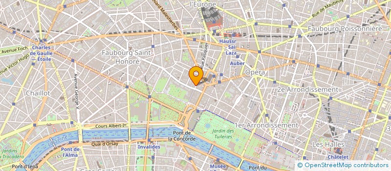 localisation de l'entreprise IMMOBILIERE DE VEMARS  PARIS