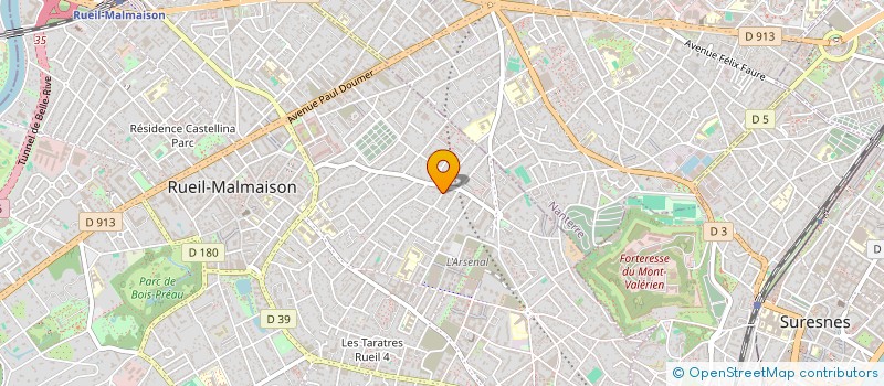 localisation de l'entreprise IMMOBILIERE DE VENTE ET REHABILITATION à RUEIL-MALMAISON