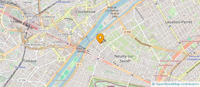 localisation de l'entreprise IMMOBILIERE DEL MONTE IMMO DEL à NEUILLY SUR SEINE