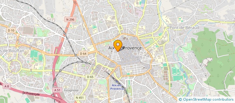 localisation de l'entreprise IMMOBILIERE DES 4 DAUPHINS  AIX-EN-PROVENCE