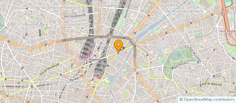 localisation de l'entreprise IMMOBILIERE DES ADRETS  PARIS