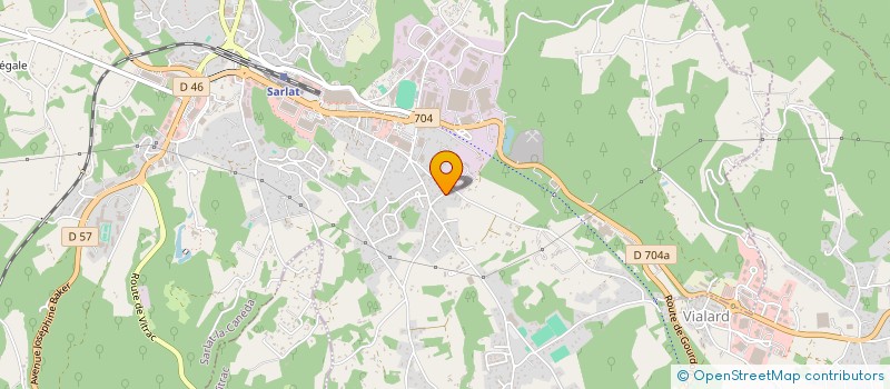 localisation de l'entreprise IMMOBILIERE DES AMANDIERS à SARLAT-LA-CANEDA