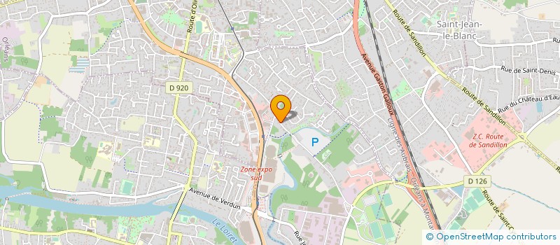 localisation de l'entreprise IMMOBILIERE DES ARCADES DE GRIMAUD à ORLEANS