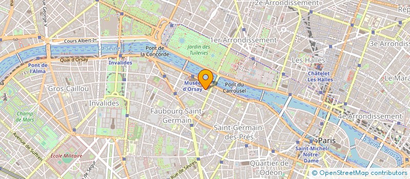 localisation de l'entreprise IMMOBILIERE DES BLAGIS à PARIS