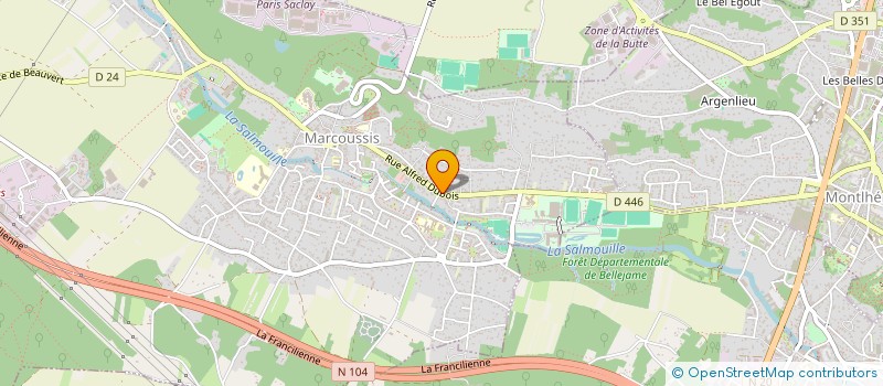 localisation de l'entreprise IMMOBILIERE DES BOUCHERS  MARCOUSSIS