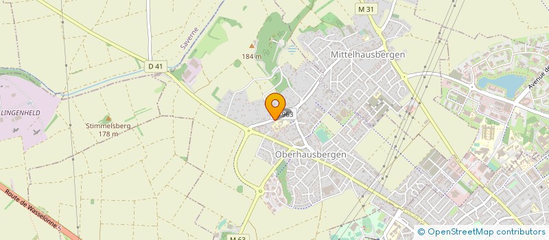 localisation de l'entreprise IMMOBILIERE DES BRASSEURS  OBERHAUSBERGEN