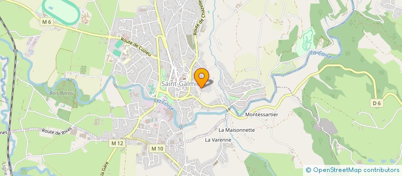 localisation de l'entreprise IMMOBILIERE DES ECUREUILS  SAINT-GALMIER