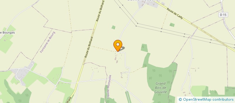 localisation de l'entreprise IMMOBILIERE DES HAUTS CHAMPS  CLAVILLE-MOTTEVILLE