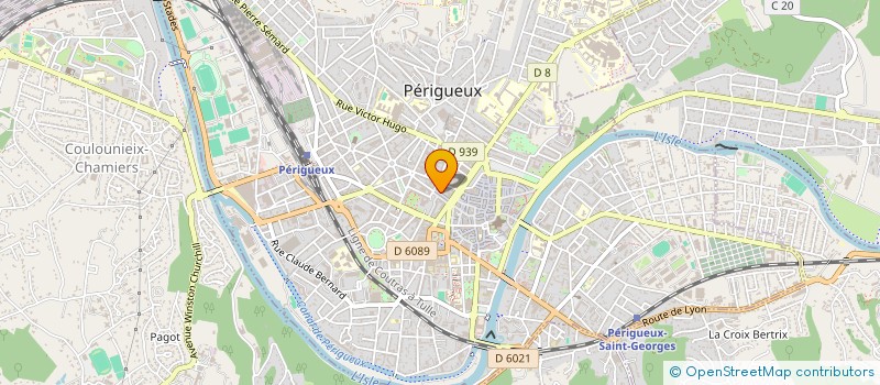 localisation de l'entreprise IMMOBILIERE DES JETS D'EAU à PERIGUEUX