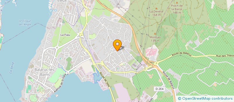 localisation de l'entreprise IMMOBILIERE DES MOULINS  BALARUC-LES-BAINS