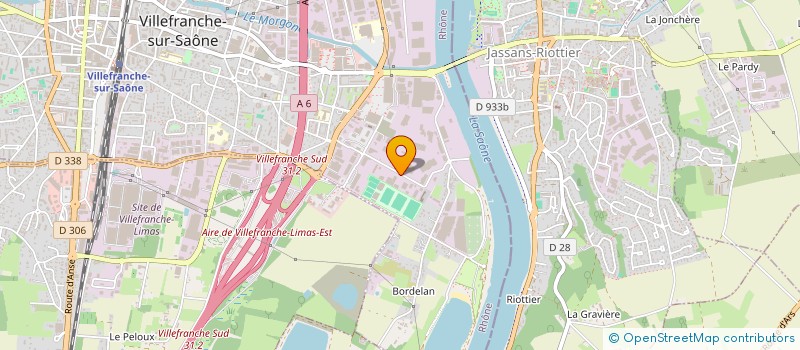 localisation de l'entreprise IMMOBILIERE DES ORMEAUX  VILLEFRANCHE-SUR-SAONE