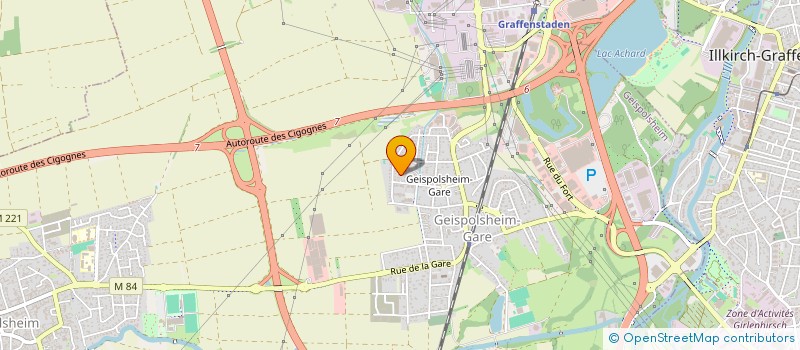 localisation de l'entreprise IMMOBILIERE DES POMMIERS  GEISPOLSHEIM