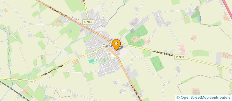 localisation de l'entreprise IMMOBILIERE DES ROSEAUX  CAESTRE