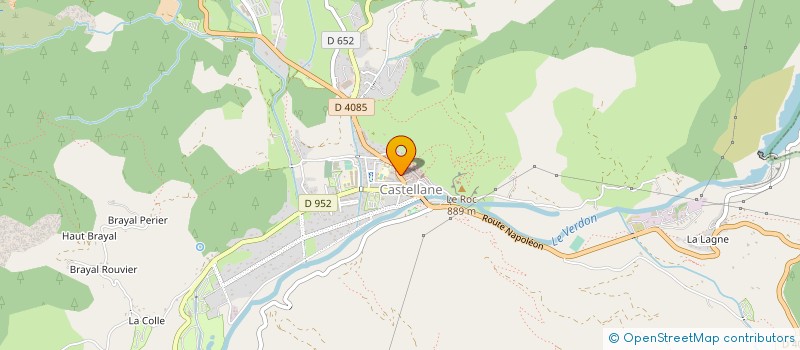 localisation de l'entreprise IMMOBILIERE DES SEPT COMMUNES à CASTELLANE