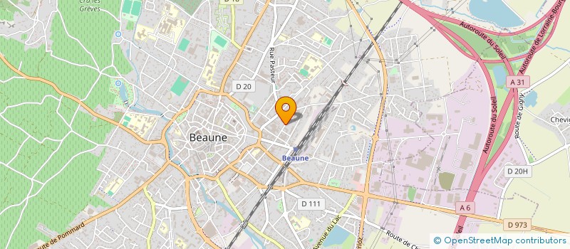 localisation de l'entreprise IMMOBILIERE DESFOSSEY à BEAUNE