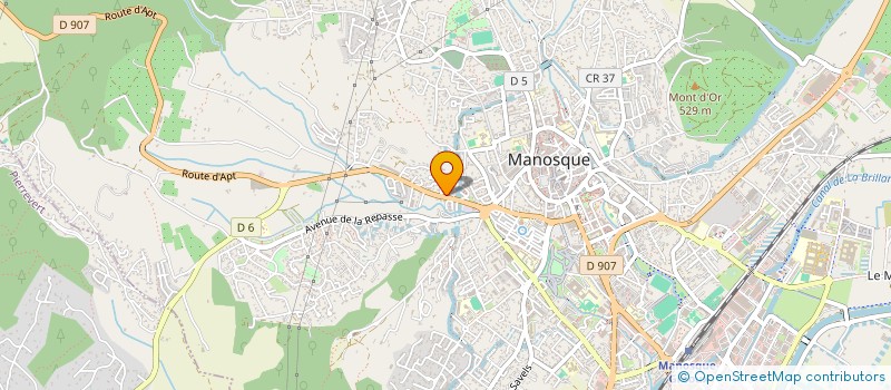 localisation de l'entreprise IMMOBILIERE DESMETTRE à MANOSQUE