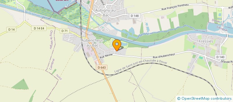 localisation de l'entreprise IMMOBILIERE DHOLLANDE  RAILLENCOURT-SAINTE-OLLE