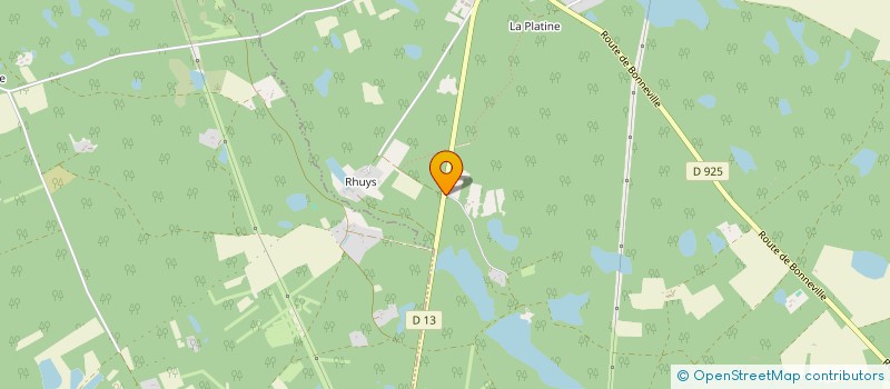 localisation de l'entreprise IMMOBILIERE DIANE CONSTANCE SAINT POL DE LEON  LA FERTE-SAINT-CYR