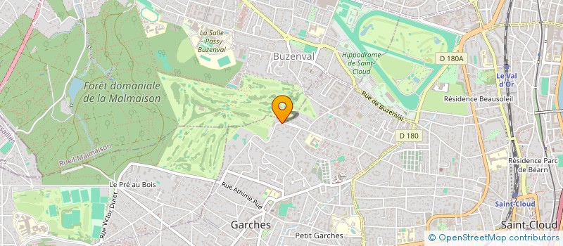 localisation de l'entreprise IMMOBILIERE DMPPJ à GARCHES