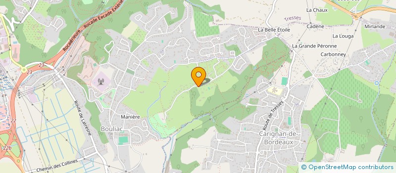 localisation de l'entreprise IMMOBILIERE DOMAINE DE SAUBAT  BOULIAC