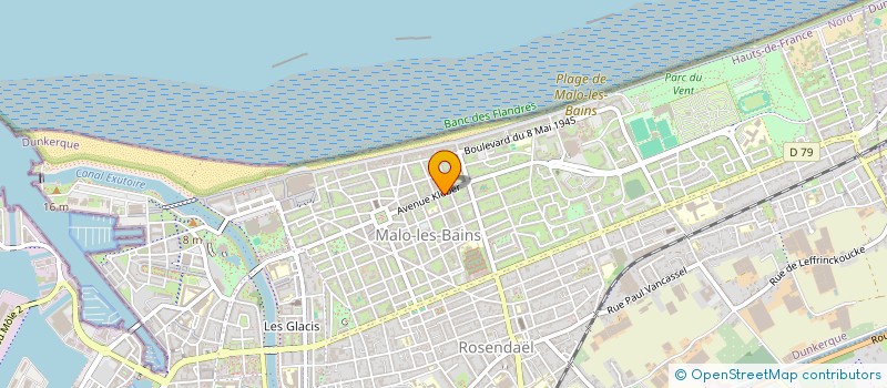 localisation de l'entreprise IMMOBILIERE DOURDENT LEPOUTRE à DUNKERQUE