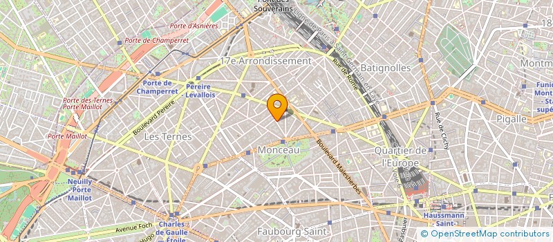 localisation de l'entreprise IMMOBILIERE DU 186 RUE DU CHATEAU  PARIS