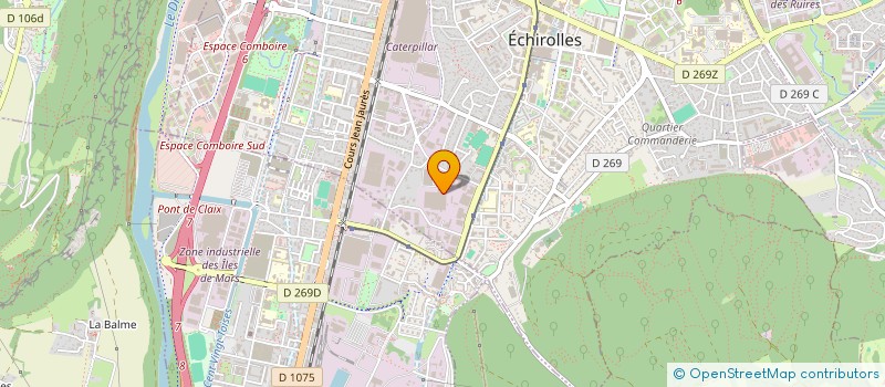 localisation de l'entreprise IMMOBILIERE DU 21 à ECHIROLLES