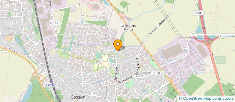localisation de l'entreprise IMMOBILIERE DU BALLORY à VERT-SAINT-DENIS