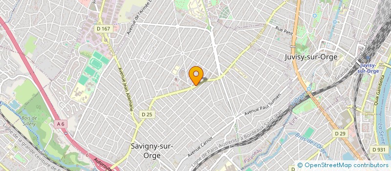 localisation de l'entreprise IMMOBILIERE DU BOULEVARD à SAVIGNY-SUR-ORGE