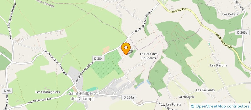 localisation de l'entreprise IMMOBILIERE DU BREVEDENT  LE BREVEDENT