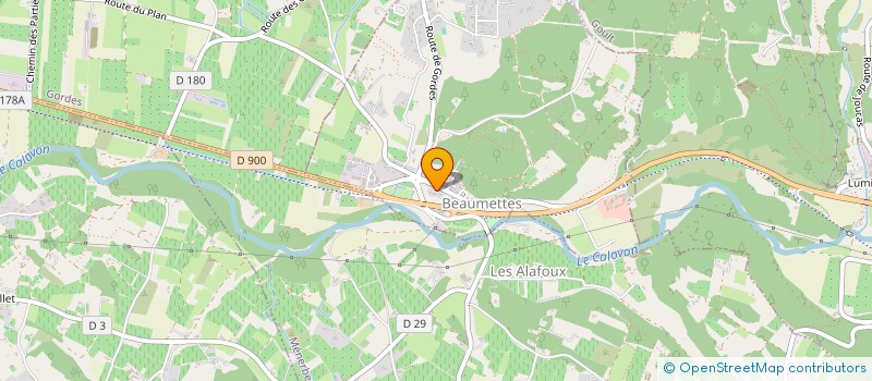 localisation de l'entreprise IMMOBILIERE DU CANTAREL  LIOUX