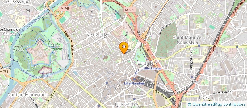 localisation de l'entreprise IMMOBILIERE DU CAP TAIA à LILLE