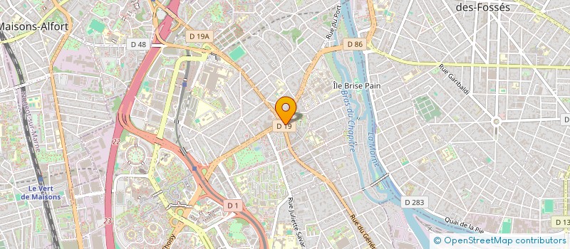 localisation de l'entreprise IMMOBILIERE DU CARLEVAN  CRETEIL