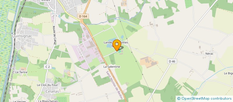 localisation de l'entreprise IMMOBILIERE DU HARAS DU PARC  AVESSAC