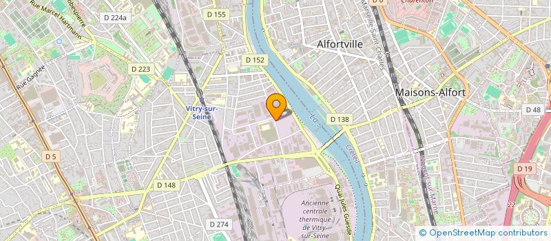 localisation de l'entreprise IMMOBILIERE DU HODE DEVELOPPEMENT  VITRY-SUR-SEINE