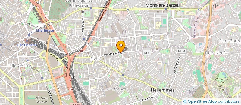 localisation de l'entreprise IMMOBILIERE DU MOULIN A TABAC  LILLE