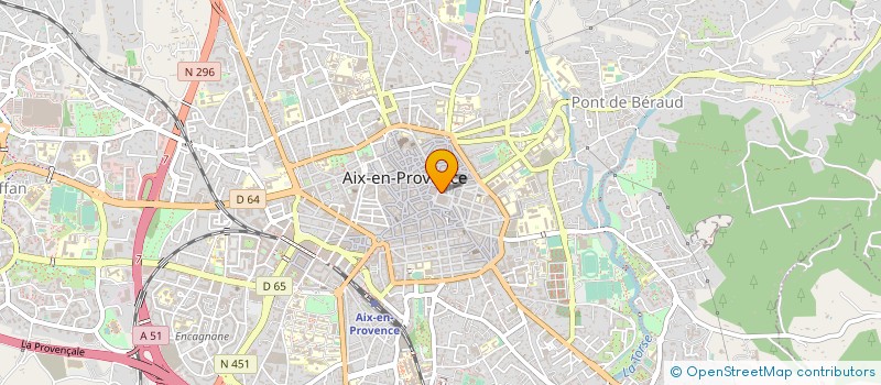 localisation de l'entreprise IMMOBILIERE DU PALAIS à AIX-EN-PROVENCE