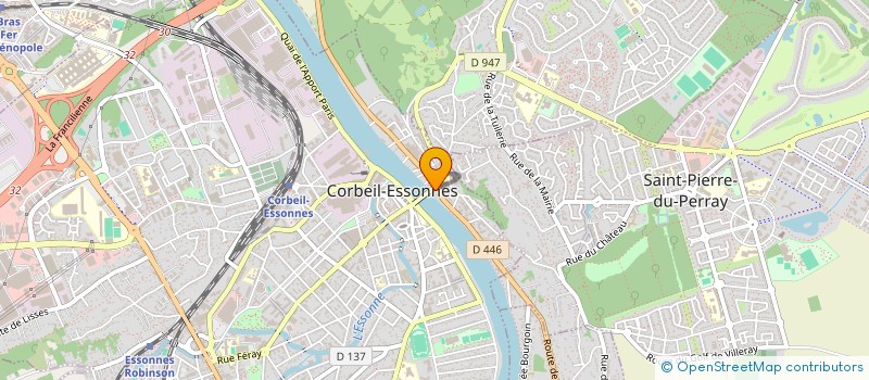 localisation de l'entreprise IMMOBILIERE DU PONT DE CORBEIL à CORBEIL-ESSONNES